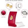 imageCONNOISSEURS Premium Edition Compact Jewelry Wipes No Rinse Gold and Silver Jewelry Cleaner Polish and Remove Tarnish to Restore Brilliance Dry Disposable Wipes Diamond Dazzle StikDazzle Stik  Jewelry Wipes Bundle