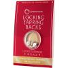 imageCONNOISSEURS Locking Earring Backs  Hypoallergenic Earring Backs for Studs Hoops and More  Never Lose an Earring AgainGold Earring Backs