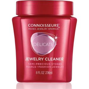 imageCONNOISSEURS Premium Edition Jewelry Cleaner Value Size 96oz  Pick from Fine Silver or Delicate Jewelry CleanerDelicate  8 Ounce