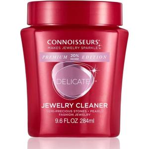 imageCONNOISSEURS Premium Edition Jewelry Cleaner Value Size 96oz  Pick from Fine Silver or Delicate Jewelry CleanerDelicate  96 Ounce