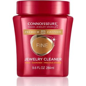 imageCONNOISSEURS Premium Edition Jewelry Cleaner Value Size 96oz  Pick from Fine Silver or Delicate Jewelry CleanerFine  96 Ounce