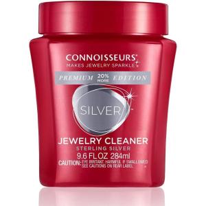 imageCONNOISSEURS Premium Edition Jewelry Cleaner Value Size 96oz  Pick from Fine Silver or Delicate Jewelry CleanerSilver Cleaner Premium  96 Ounce