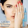 imageCONNOISSEURS Diamond Dazzle Stik  Portable Diamond Cleaner for Rings and Other Jewelry  Bring Out The Sparkle in Your Diamonds and Precious StonesXtra Large