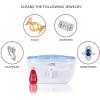 imageCONNOISSEURS LaSonic Safewave Clean ampamp Rinse Sonic Jewelry Cleaner MachineCleaner Machine  Dazzle Drops Solution