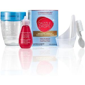 imageCONNOISSEURS Dazzle Drops Jewelry Cleaner Solution 1 OunceAdvance Jewelry Cleaner