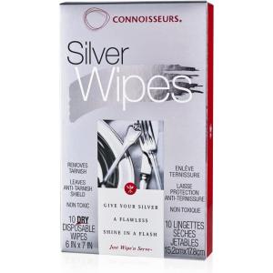 imageCONNOISSEURS Silver Cleaner Wipes 10 Count